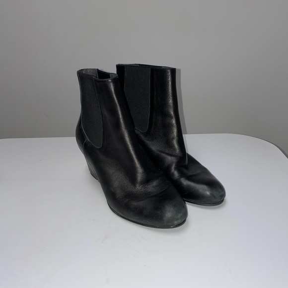 Stuart Weitzman Wedge Booties - Picture 2 of 4